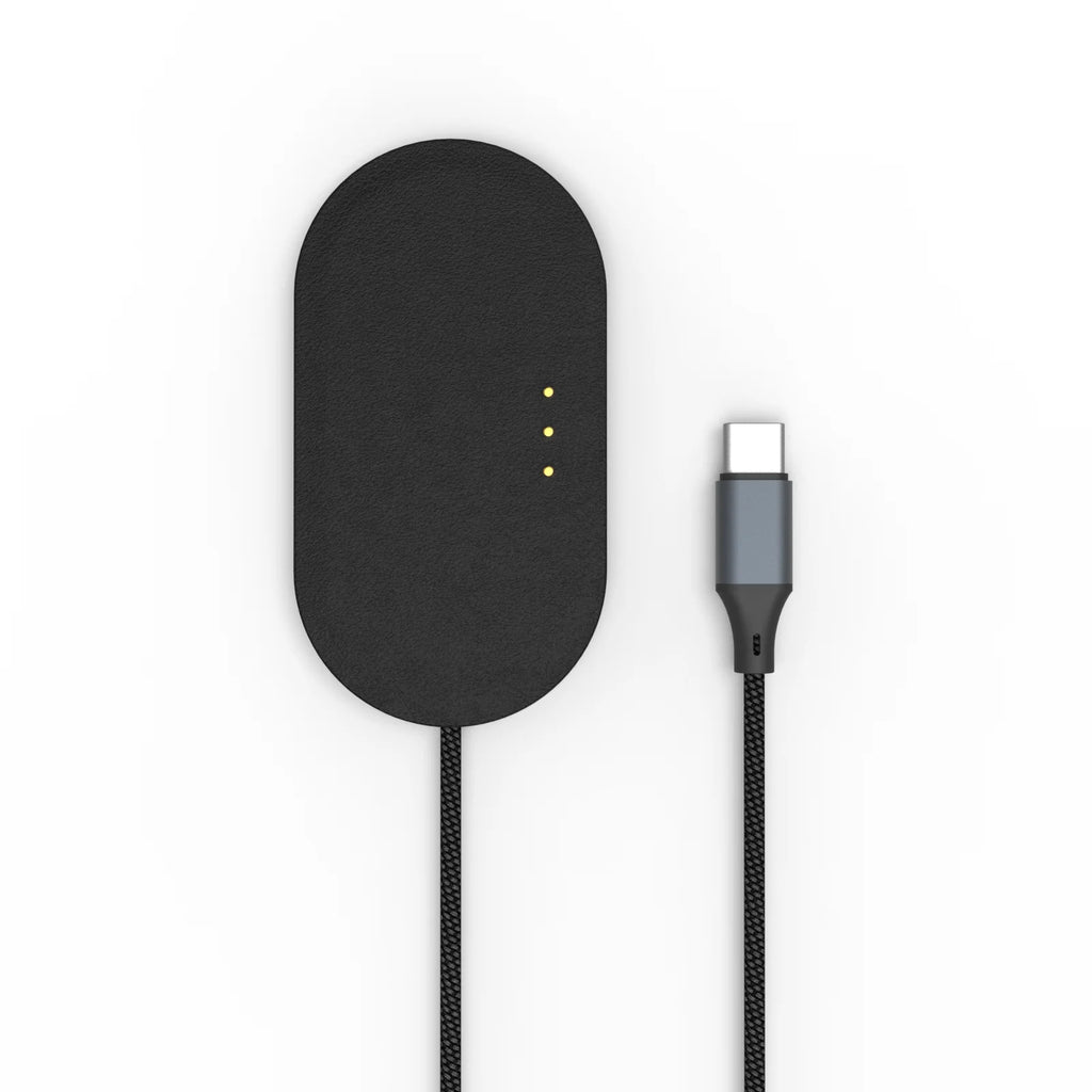 Dropshipping Product Leather Texture 1m Long Strong USB-C Port Magnetic Wireless Charger for Pad 11-inch 12.9 Inch 13 Inch U27