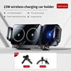 Multifunctional Universal Car Magnetic 360 Flexible Magnetic Wireless Chargers Phone Car Holder Mount iPad Wireless Car Charger