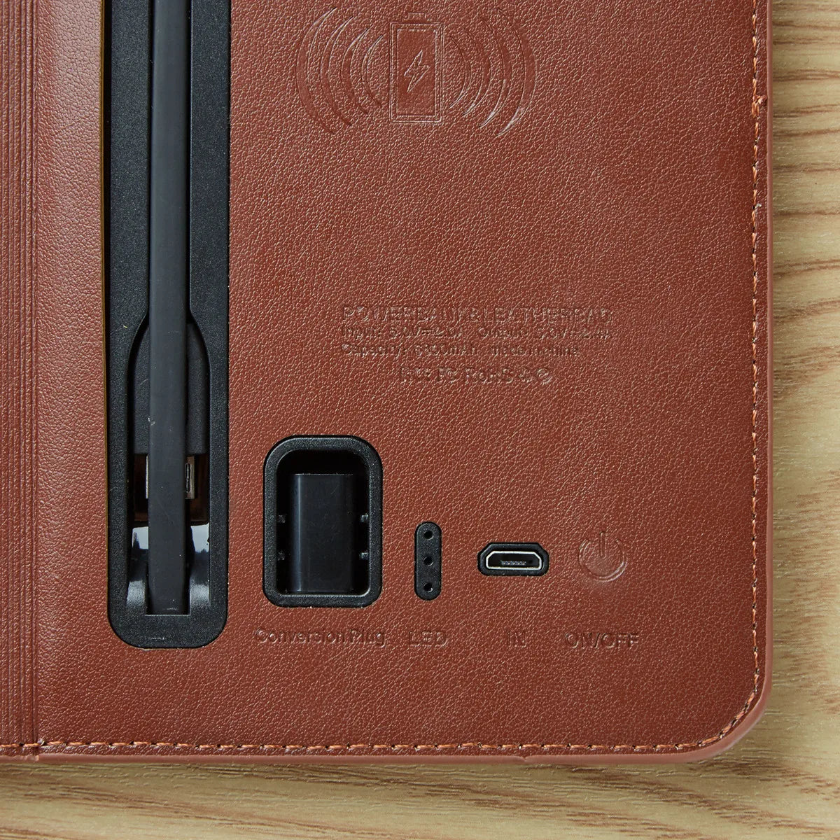 Unique Ideas Christmas Promotional Gifts Portable Wireless Charging Power Bank Wallet with Card Pocket for Men and Women
