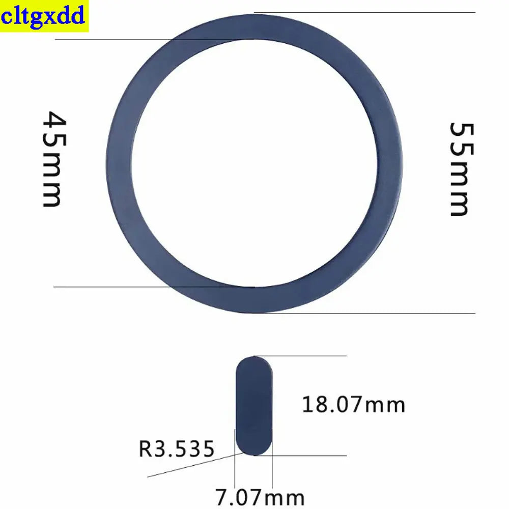 cltgxdd 1piece FOR Magsafe magnetic plate ring universal metal sticker holder wireless charger magnetic car holder accessories