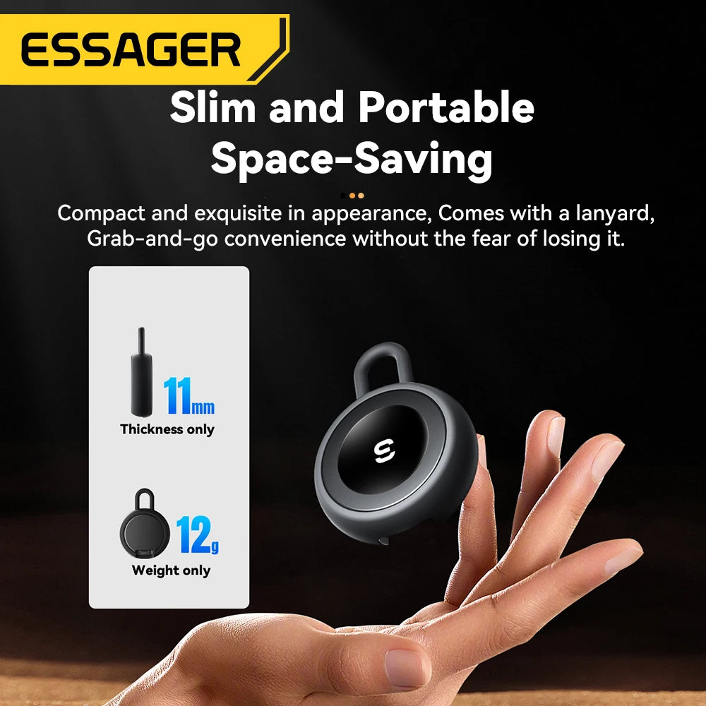 Essager USB C Wireless Charger for Apple IWatch 9 8 SE Ultra Protable Magnetic Charger Charging Dock Station Type C Watch Charge