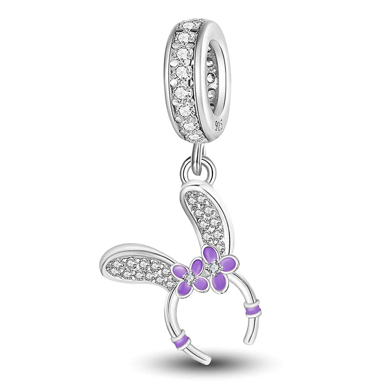 925 Sterling Silver Sunglasses Duck Puppy Cooking Mouse Bead Diy Bracelet Bangle Making Gift Of High Quality Fine Jewelry
