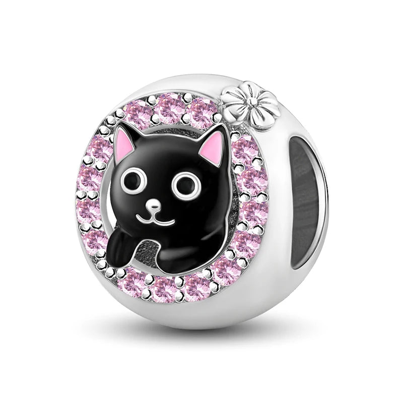 925 Sterling Silver Sunglasses Duck Puppy Cooking Mouse Bead Diy Bracelet Bangle Making Gift Of High Quality Fine Jewelry