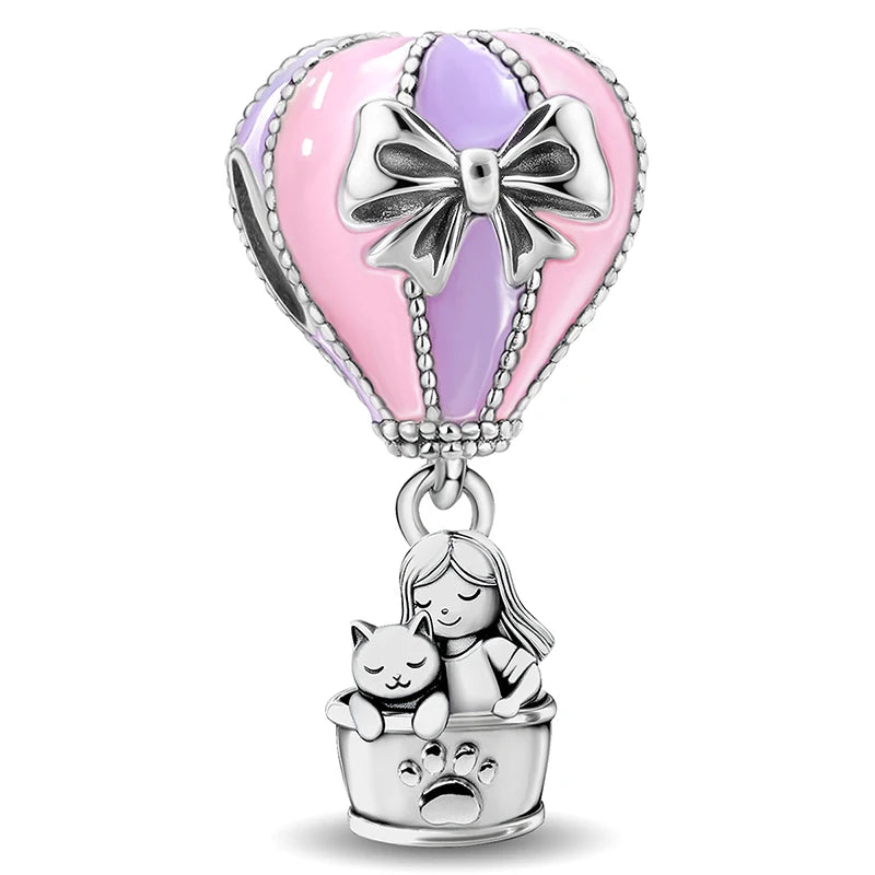925 Sterling Silver Sunglasses Duck Puppy Cooking Mouse Bead Diy Bracelet Bangle Making Gift Of High Quality Fine Jewelry