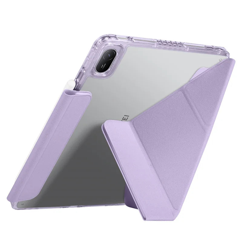 Funda For Oneplus Pad 3 Case 13.2 inch Smart Fold PU Leather Acrylic Back Magnetic Cover For OnePlus Pad 3 One Plus Pad 3 Case