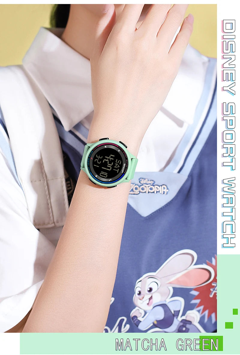 Men's Electronic Watch Large Number Reading time Display Clock Outdoor Sports Stopwatch 50m Waterproof Watch Boys Girls Watches