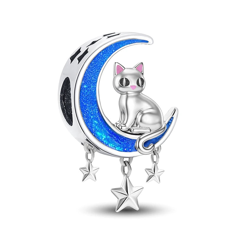 925 Sterling Silver Sunglasses Duck Puppy Cooking Mouse Bead Diy Bracelet Bangle Making Gift Of High Quality Fine Jewelry