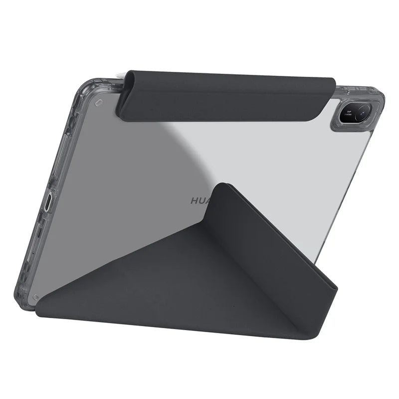 Funda For Oneplus Pad 3 Case 13.2 inch Smart Fold PU Leather Acrylic Back Magnetic Cover For OnePlus Pad 3 One Plus Pad 3 Case