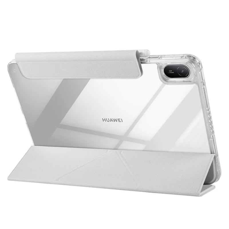 Funda For Oneplus Pad 3 Case 13.2 inch Smart Fold PU Leather Acrylic Back Magnetic Cover For OnePlus Pad 3 One Plus Pad 3 Case