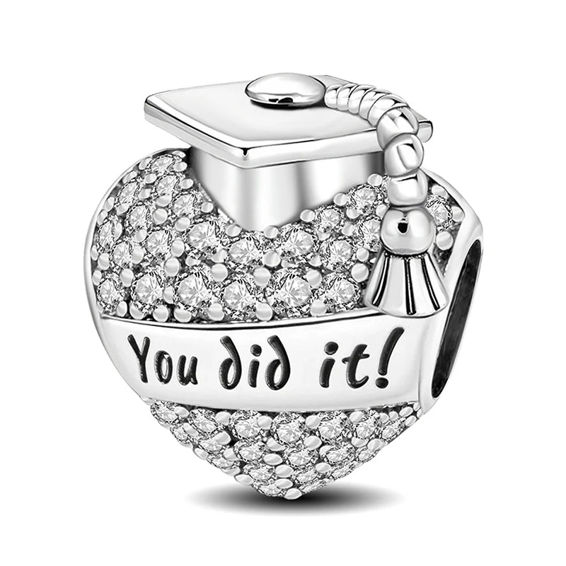 925 Sterling Silver Sunglasses Duck Puppy Cooking Mouse Bead Diy Bracelet Bangle Making Gift Of High Quality Fine Jewelry