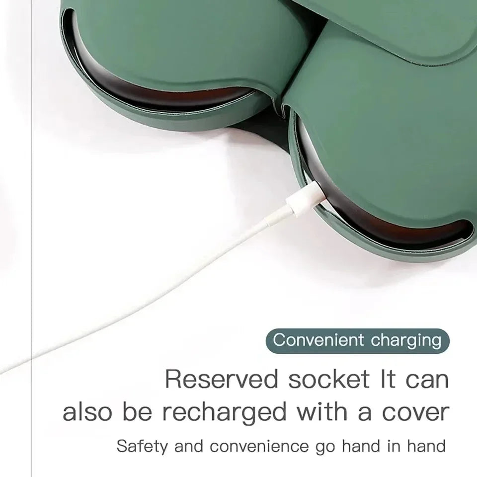 Suitable for AirPods Max second-generation Bluetooth headset smart power-off protection case, high-quality leather storage bag