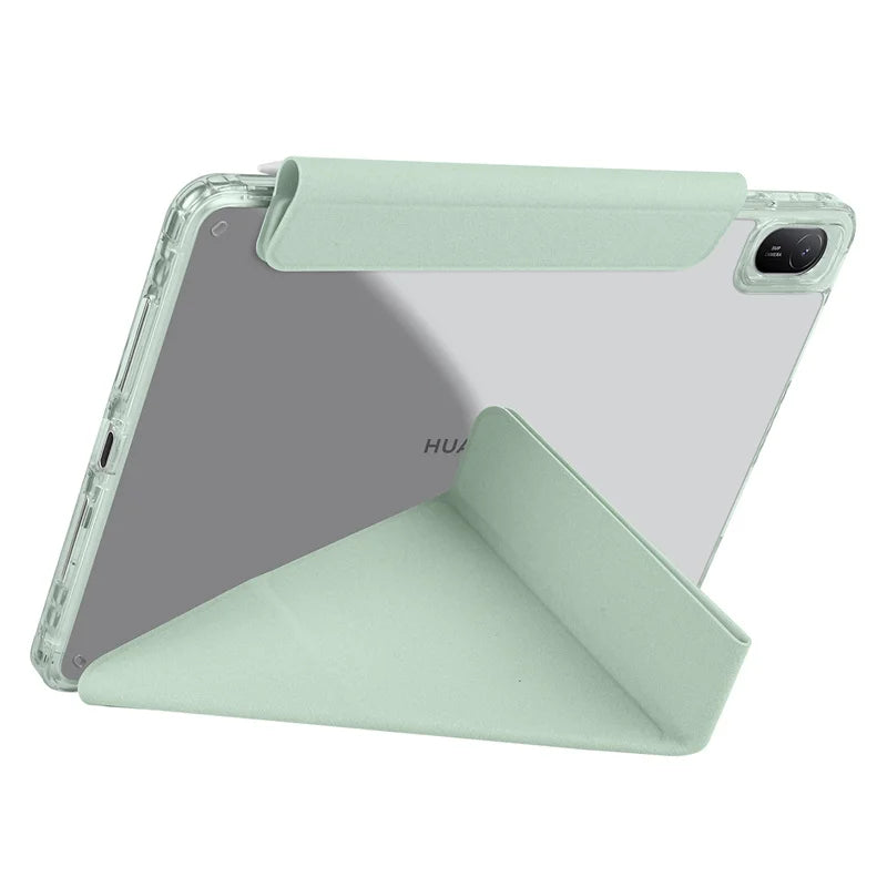 Funda For Oneplus Pad 3 Case 13.2 inch Smart Fold PU Leather Acrylic Back Magnetic Cover For OnePlus Pad 3 One Plus Pad 3 Case