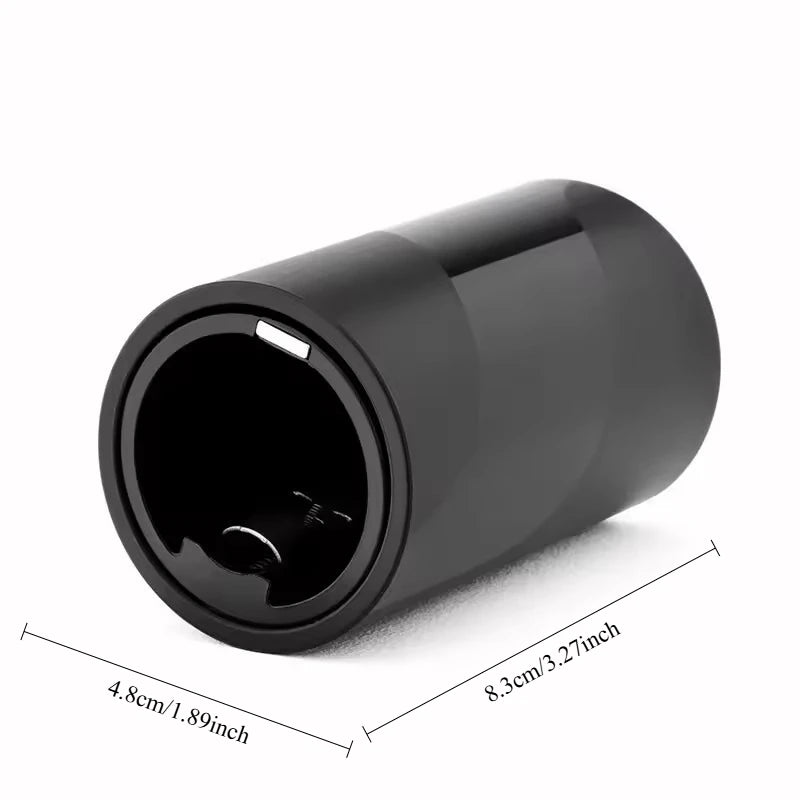 Portable Magnet-Automatic Beer Bottle Opener with Cap Catcher Picnic Camping Barbecue Travel, No Damage to Bottle Cap