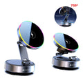 15W Vacuum Suction Cooling Magnetic Wireless Charger Car Phone Holder Mount 360 Rotatable Compatible with Smartphones for iPhone