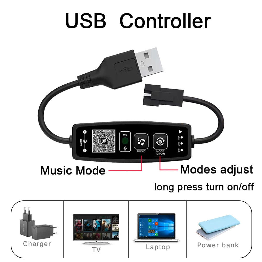 Led Lights for TV APP Control Music Sync RGBIC Rainbow Chasing Effect Led Strip Lights for TV Home Bedroom Gaming Decor Led Tape