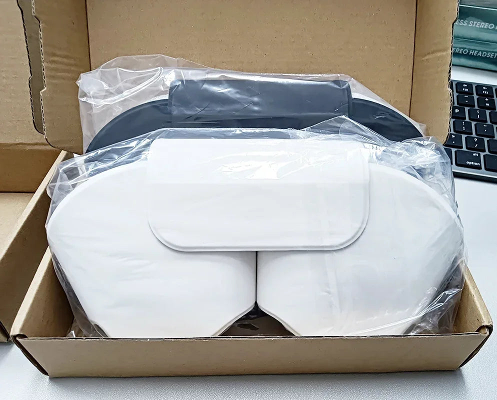 Suitable for AirPods Max second-generation Bluetooth headset smart power-off protection case, high-quality leather storage bag