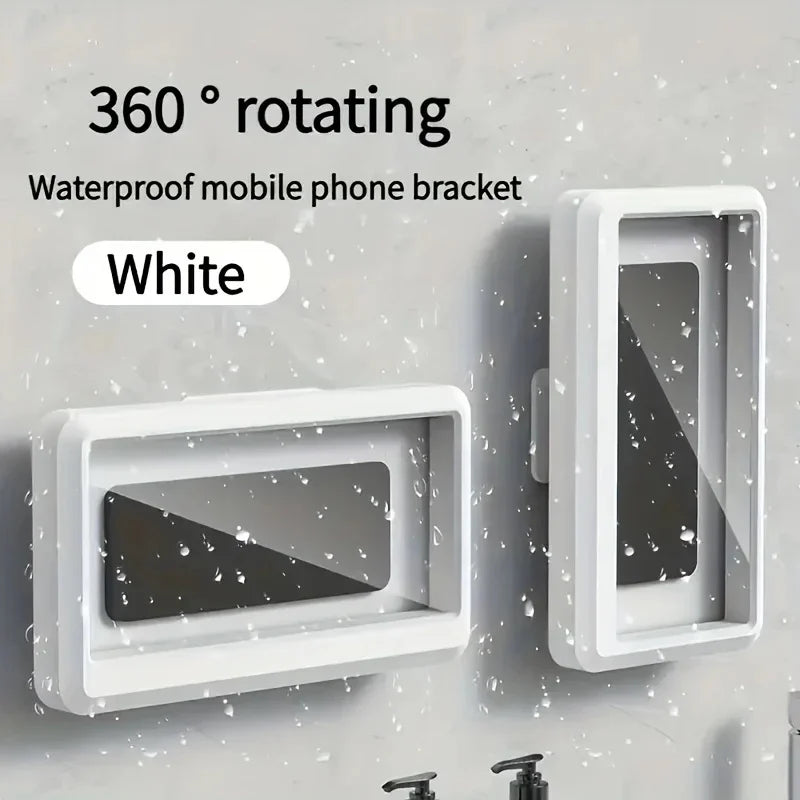 Fixed Universal Waterproof and Anti-fog Mobile Phone Case for Bathroom Shower Phone Holder Waterproof Can Touched Shower Phone