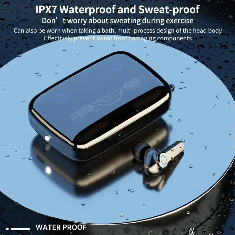 M19 Earbuds TWS Earphone M10 Intelligente Touch Control Wireless Bluetooth-compatible Headphones Waterproof LED Display With Mic