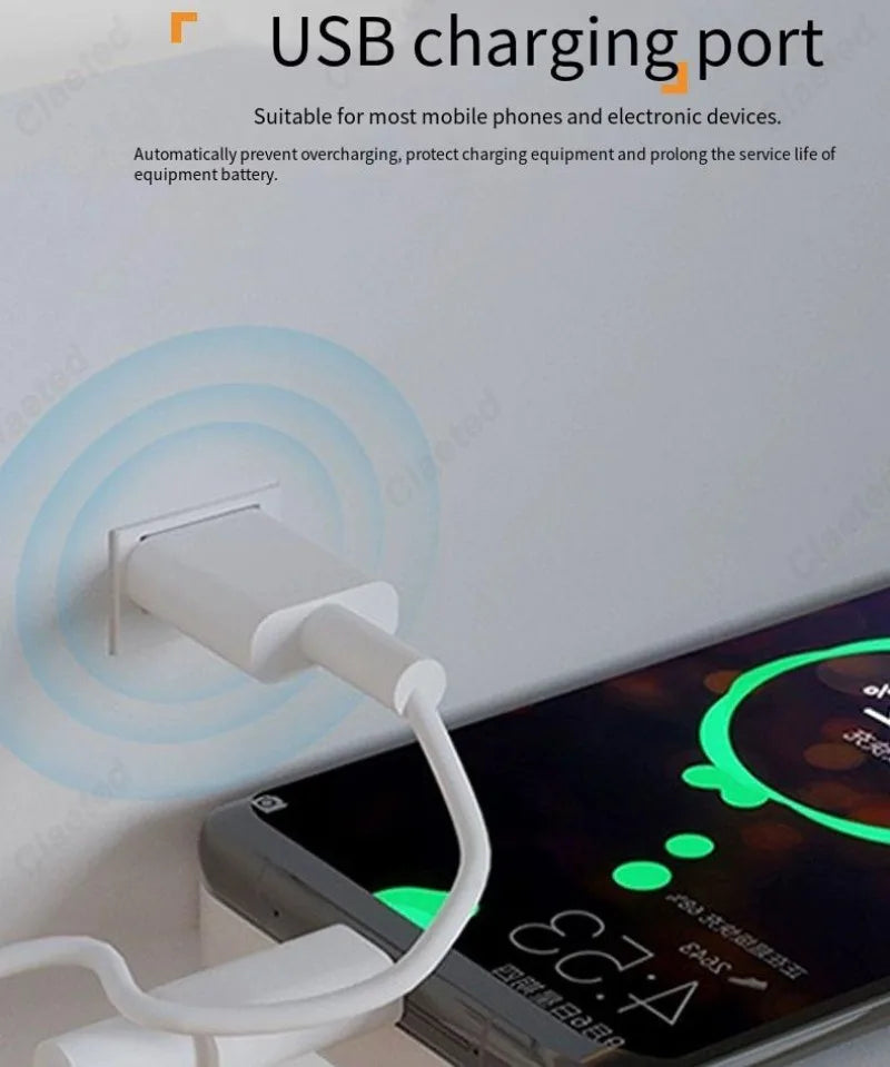 LED Adjustable Angle Warm Light Wall Lamp USB Charging Interface Wireless Charging Bedroom Bedside Reading Light Home Lighting