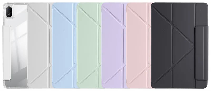 Funda For Oneplus Pad 3 Case 13.2 inch Smart Fold PU Leather Acrylic Back Magnetic Cover For OnePlus Pad 3 One Plus Pad 3 Case