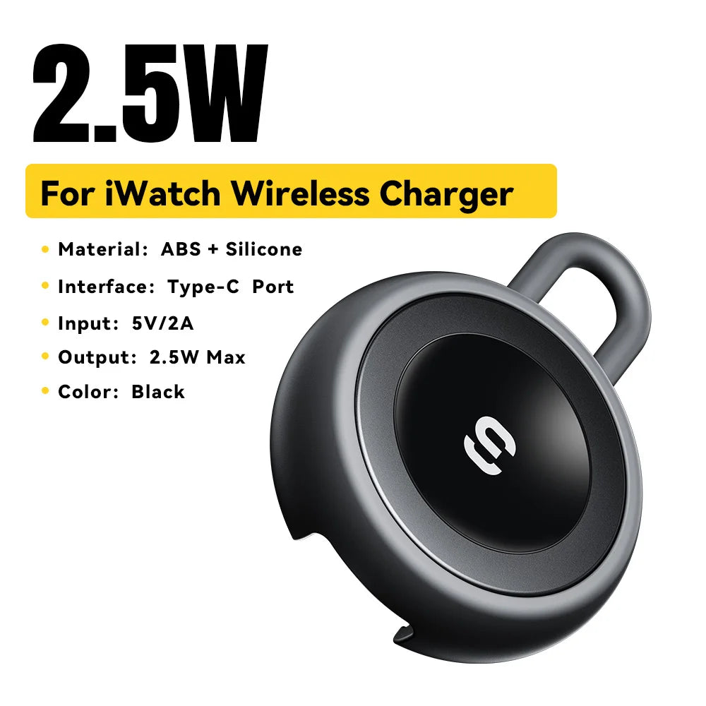 Essager USB C Wireless Charger for Apple IWatch 9 8 SE Ultra Protable Magnetic Charger Charging Dock Station Type C Watch Charge