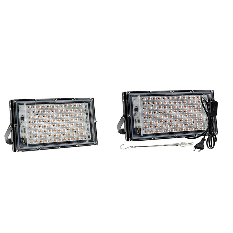 AB08-LED Grow Light Full Spectrum Phyto Lamp For Plants 100W LED Grow Lamp Phytolamp Greenhouse Growth Lighting