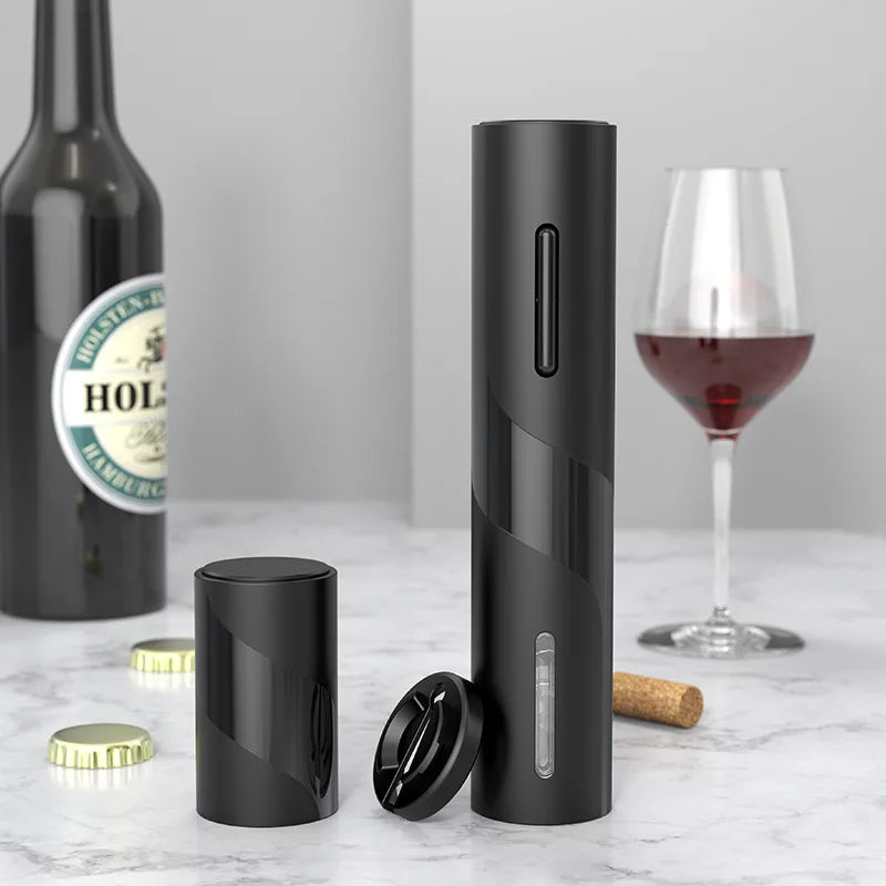 Portable Magnet-Automatic Beer Bottle Opener with Cap Catcher Picnic Camping Barbecue Travel, No Damage to Bottle Cap
